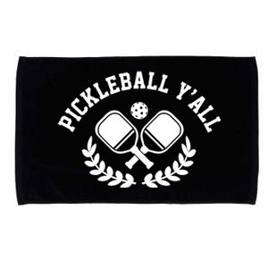 Pickleball Y'all Funny Microfiber Hand Towel