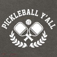 Pickleball Y'all Funny Cotton Canvas Backpack