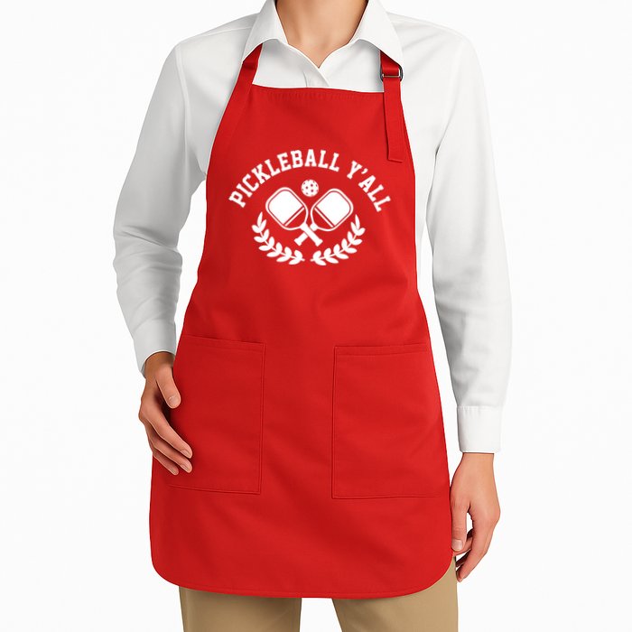 Pickleball Y'all Funny Apron
