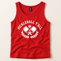Pickleball Y'all Funny Tank Top