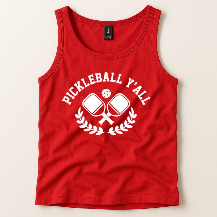 Pickleball Y'all Funny Tank Top