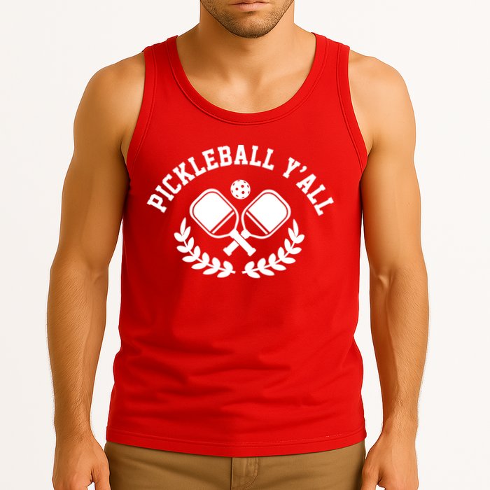 Pickleball Y'all Funny Tank Top