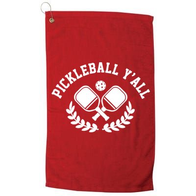 Pickleball Y'all Funny Golf Towel