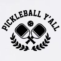 Pickleball Y'all Funny Garment-Dyed Sweatshirt