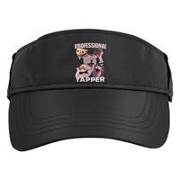 Professional Yapper Funny Cat Meme Goofy Ahh Ironic Cat Adult Drive Performance Visor