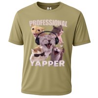 Professional Yapper Funny Cat Meme Goofy Ahh Ironic Cat Performance Shirt