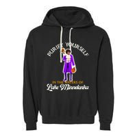 Purify Yourself In The Waters Of Lake Minnetonka Garment-Dyed Fleece Hoodie