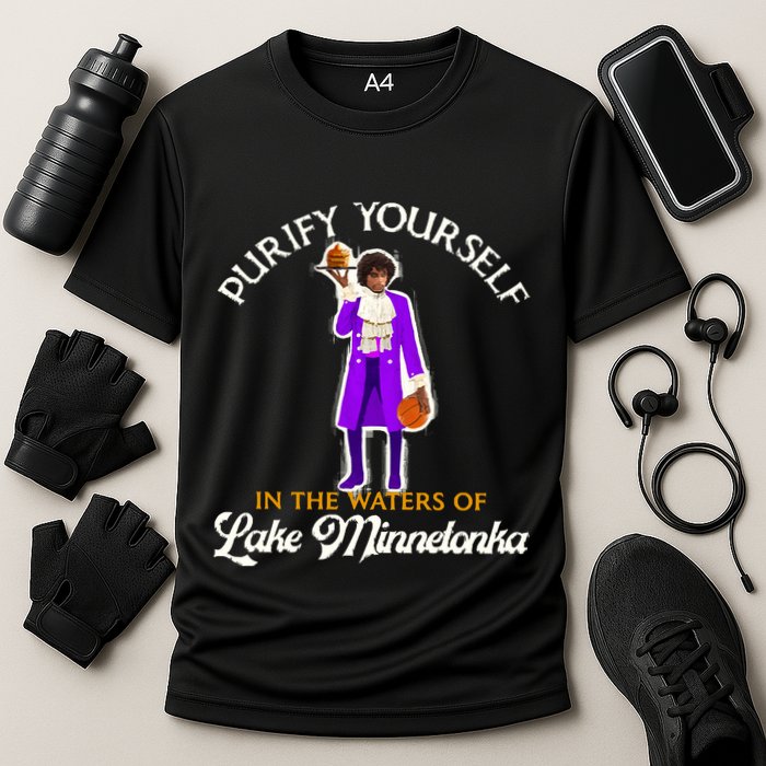 Purify Yourself In The Waters Of Lake Minnetonka Performance Shirt