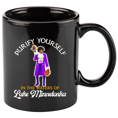 Purify Yourself In The Waters Of Lake Minnetonka 11oz C Handle Ceramic Mug