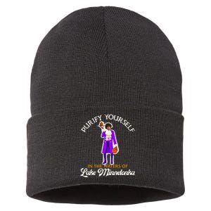 Purify Yourself In The Waters Of Lake Minnetonka Sustainable Knit Beanie