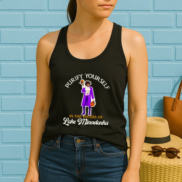 Purify Yourself In The Waters Of Lake Minnetonka Womens Tank Top