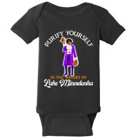 Purify Yourself In The Waters Of Lake Minnetonka Baby Bodysuit