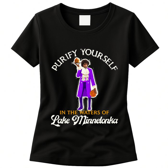 Purify Yourself In The Waters Of Lake Minnetonka Womens T-Shirt