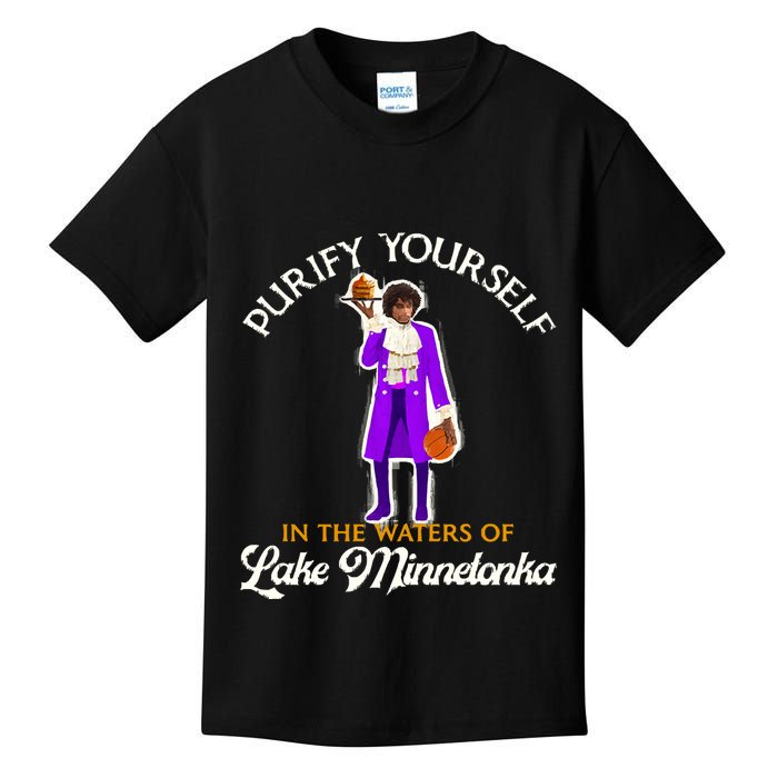 Purify Yourself In The Waters Of Lake Minnetonka Kids T-Shirt