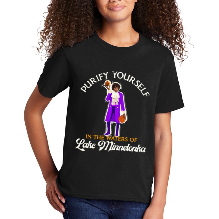 Purify Yourself In The Waters Of Lake Minnetonka Kids T-Shirt