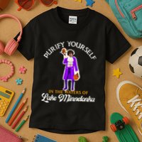Purify Yourself In The Waters Of Lake Minnetonka Kids T-Shirt