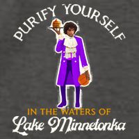 Purify Yourself In The Waters Of Lake Minnetonka Vector Backpack
