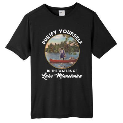 Purify Yourself In The Waters Of Lake Minnetonka Vintage Tall Fusion ChromaSoft Performance T-Shirt