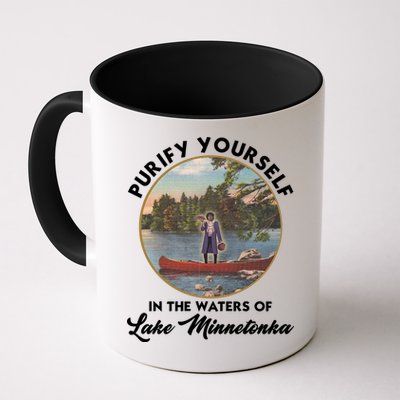 Purify Yourself In The Waters Of Lake Minnetonka Vintage Mug