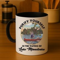 Purify Yourself In The Waters Of Lake Minnetonka Vintage Mug