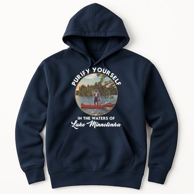 Purify Yourself In The Waters Of Lake Minnetonka Vintage Hoodie