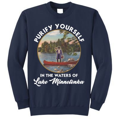Purify Yourself In The Waters Of Lake Minnetonka Vintage Sweatshirt
