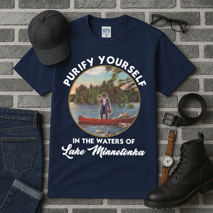 Purify Yourself In The Waters Of Lake Minnetonka Vintage Tall T-Shirt