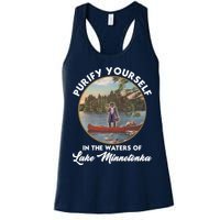 Purify Yourself In The Waters Of Lake Minnetonka Vintage Womens Tank Top