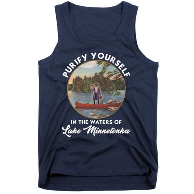 Purify Yourself In The Waters Of Lake Minnetonka Vintage Tank Top