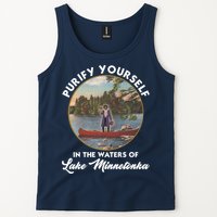 Purify Yourself In The Waters Of Lake Minnetonka Vintage Tank Top