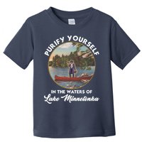 Purify Yourself In The Waters Of Lake Minnetonka Vintage Toddler T-Shirt