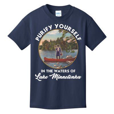 Purify Yourself In The Waters Of Lake Minnetonka Vintage Kids T-Shirt
