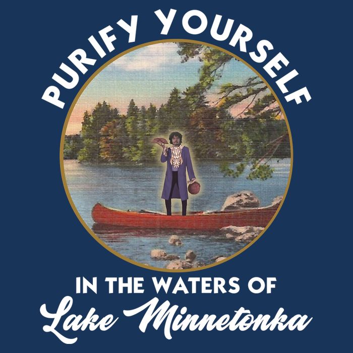 Purify Yourself In The Waters Of Lake Minnetonka Vintage Kids T-Shirt