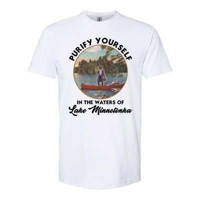 Purify Yourself In The Waters Of Lake Minnetonka Vintage Softstyle CVC T-Shirt