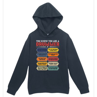 Percussion You Know You Are Drummer Percussionist Urban Pullover Hoodie