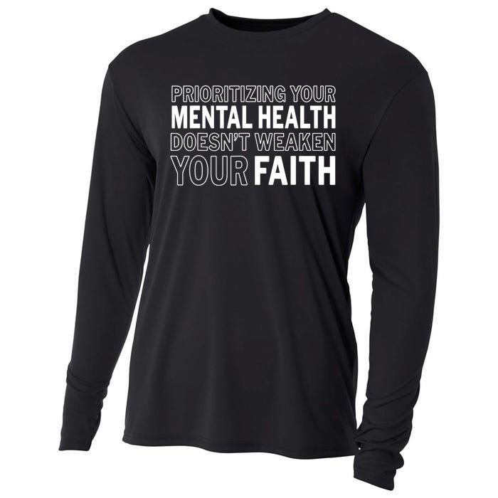 Prioritizing Your Mental Health Doesnt Weaken Your Faith Cooling Performance Long Sleeve Crew