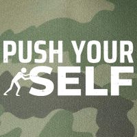 Push Yourself Motivational Legacy Tie Dye Trucker Hat