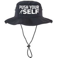 Push Yourself Motivational Legacy Cool Fit Booney Bucket Hat