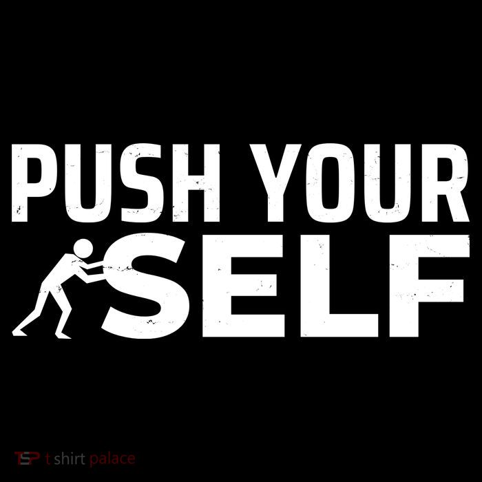 Push Yourself Motivational 16 in Basic Backpack
