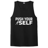 Push Yourself Motivational PosiCharge Competitor Tank