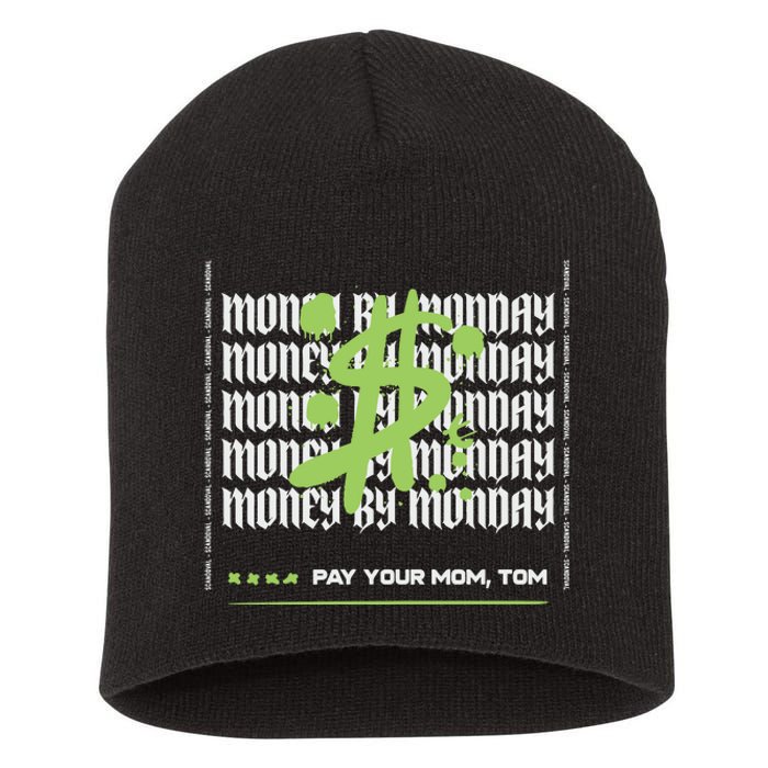 Pay Your Mom Tom Vanderpump Rules Black Short Acrylic Beanie