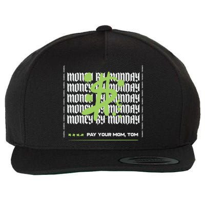 Pay Your Mom Tom Vanderpump Rules Black Wool Snapback Cap