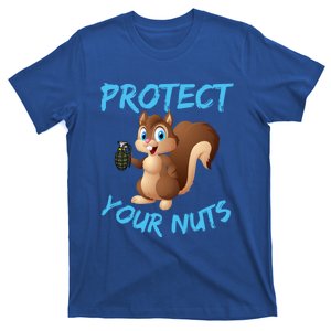 Protect Your Nuts Squirrel Inappropriate Adult Humor Gift T-Shirt