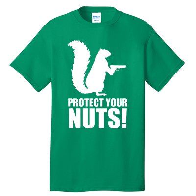 Protect Your Nuts Squirrel Tall T-Shirt