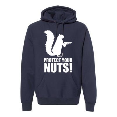 Protect Your Nuts Squirrel Premium Hoodie