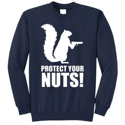 Protect Your Nuts Squirrel Tall Sweatshirt