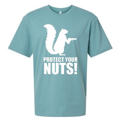 Protect Your Nuts Squirrel Sueded Cloud Jersey T-Shirt