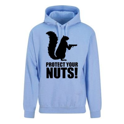 Protect Your Nuts Squirrel Unisex Surf Hoodie