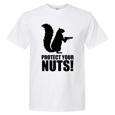 Protect Your Nuts Squirrel Garment-Dyed Heavyweight T-Shirt