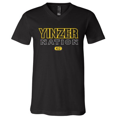 Pittsburgh Yinzer Nation Yinzer Pride V-Neck T-Shirt